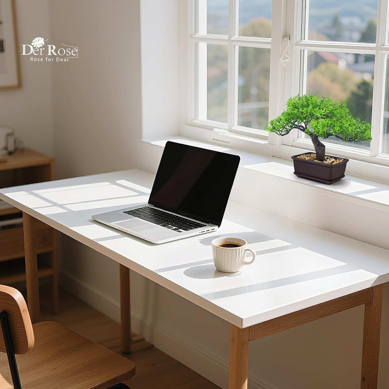 8'' Artificial Bonsai Tree Small Fake Potted Zen Plant